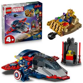 Stavebnice LEGO® ǀ Marvel 76319 Kapitán Amerika vs. Thanos 

