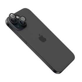 Tvrzené sklo FIXED Camera Glass pro Apple iPhone 16/16 Plus černé

