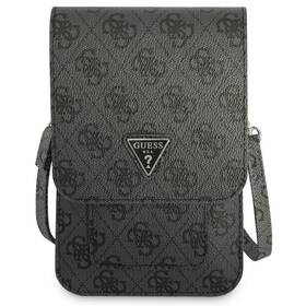 Taštička přes rameno Guess PU 4G Triangle Logo černé

