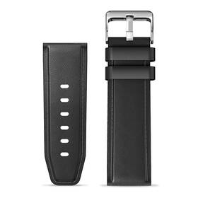Řemínek Aligator 22AW0006, kožený 22mm černý

