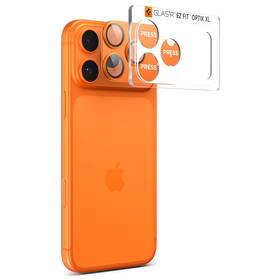 Ochranné sklo čočky fotoaparátu Spigen tR EZ Fit Optik Pro XL na Apple iPhone 17 Pro oranžové

