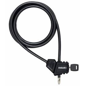  Zámek Evolveo StrongVision LOCK, lanový nastavitelný zámek 8mm x 2m