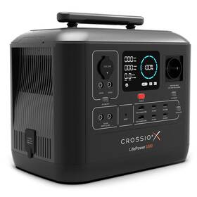 Nabíjecí stanice Crossio LifePower 1000 (1075,2 Wh) černá


