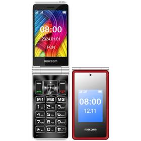 Mobilní telefon MaxCom Comfort MM835 červená barva
