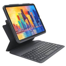 Pouzdro na tablet s klávesnicí ZAGG Pro Keys na Apple iPad Air 10.9" (2020/2022), CZ šedá barva
