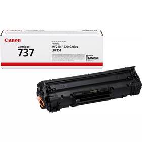 Toner Canon CRG 737, 2400 stran černý

