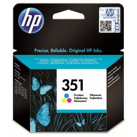 Inkoustová náplň HP 351, 3,5 ml - CMY 

