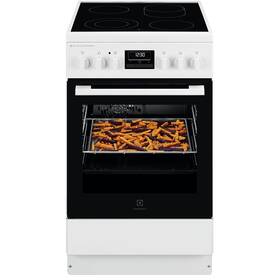 Sklokeramický sporák Electrolux LKR564277W bílý

