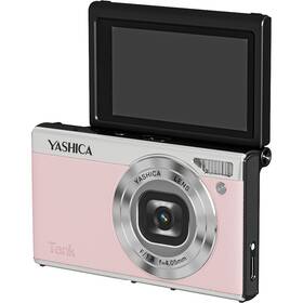 Digitální fotoaparát Yashica Tank růžový

