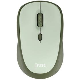Myš Trust Yvi+ Silent Wireless Eco zelená

