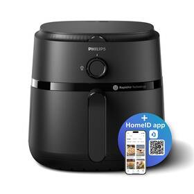 Fritéza horkovzdušná Philips 6,2 l, NA130/00 černá barva
