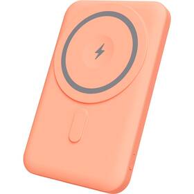 Powerbanka YENKEE YPB 501 MagSafe 5000mAh oranžová

