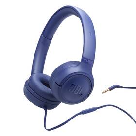 Sluchátka JBL Tune 530, Jack 3.5 mm modrá

