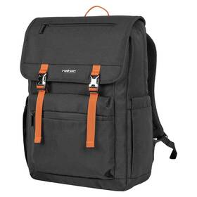 Batoh na notebook Natec NIALA 15,6", 18 L černý/oranžový

