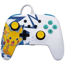 Gamepad PowerA Enhanced Wired - Nintendo Switch - Pikachu High Voltage 

