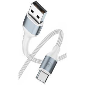 Kabel 3mk Hyper N-SERIES USB/USB-C, 18W, 1m bílý


