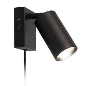 Nástěnné svítidlo Solight CELE, 1x GU10 černé

