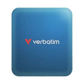 SSD externí Verbatim SnapBack 2TB, MagSafe, ProRes 4K/60 ready modrý

