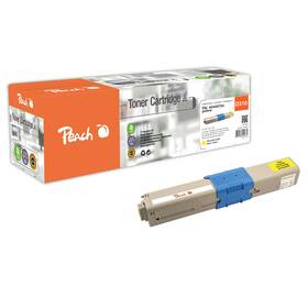 Toner Peach OKI 44469704, 2000 stran žlutý

