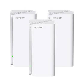Komplexní Wi-Fi systém Tenda MX21 Pro, Wireless AXE5700 Mesh router WiFi 6E (3 ks) bílý

