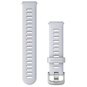 Řemínek Garmin Quick Release (18 mm), přezka silver bílý

