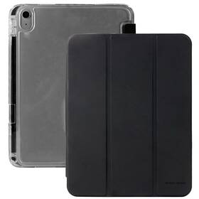Pouzdro na tablet flipové Mobile Origin Easy Tablet Case na Apple iPad Air 11" (M2 2024/M3 2025) černé/průhledné

