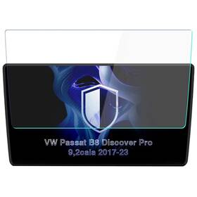 Ochranná fólie pro autorádio 3mk TechWrap Matte Center Display na VW Passat B8 Discover Pro 2017-23 

