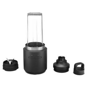 Stolní mixér KitchenAid 5KSBR256BM (s baterií) černý

