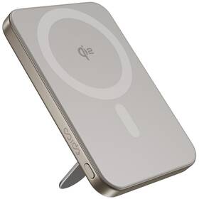 Powerbanka Epico UltraPack Mag+  Qi2 Stand 5000mAh titanová

