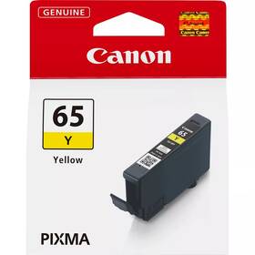 Inkoustová náplň Canon CLI-65, 295 stran žlutá

