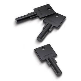 Chytrý klíč Netatmo Doorlock, set 3 klíčů černý

