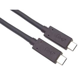 Kabel PremiumCord Thunderbolt 3, 40Gbps, USB4, 0,5m černý

