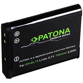 Baterie PATONA Premium Series EN-EL19 700 mAh (Nikon) černá

