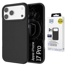Kryt na mobil 3mk HARDY Shockproof MagCase na Apple iPhone 17 Pro černý

