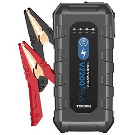 Startovací box Topdon Car Jump Starter V2200Plus, 16000mAh černé

