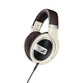 Sluchátka Sennheiser HD599 bílá/hnědá

