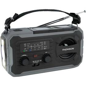 Radiopřijímač Thomson RT280G černý/šedý

