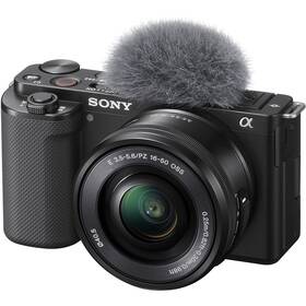 Digitální fotoaparát Sony ZV-E10 + 16-50 mm černá barva

