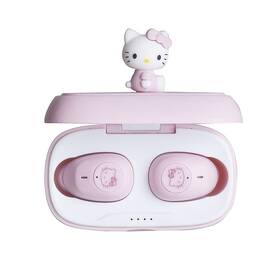 Sluchátka OTL Technologies Hello Kitty 3D, TWS růžová

