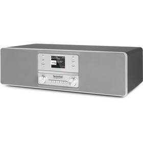 Internetový radiopřijímač s DAB+ Technisat DIGITRADIO 380 CD IR stříbrná barva
