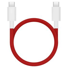Kabel OnePlus Magnetic USB-C/USB-C, 1.2m červený

