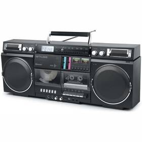 Radiomagnetofon s CD MUSE M-380GB černý


