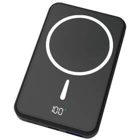 Powerbanka WG 10000 mAh, Wireless, 15W černá barva
