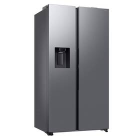 Americká lednice Samsung RS80F66KBTEO stříbrná barva
