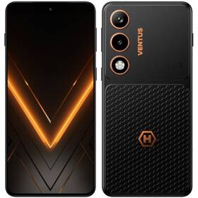 Mobilní telefon myPhone Hammer Ventus 5G 8 GB / 256 GB černý/oranžový

