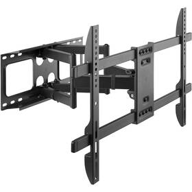 Držák TV STELL SHO 5630, polohovatelný, pro úhlopříčky 37" až 80", nosnost 60 kg černá barva
