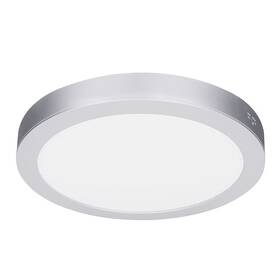 Stropní svítidlo Solight WD244-S 24 W, 3CCT, průměr 30 cm stříbrné

