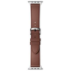 Řemínek Epico Leather na Apple Watch 38/40/41mm hnědý

