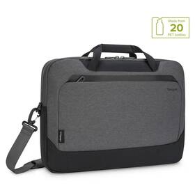 Brašna na notebook Targus 15.6" Briefcase EcoSmart šedá

