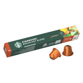 Kapsle pro espressa Starbucks Breakfast Blend by NESPRESSO® Medium Roast (10 ks) 

